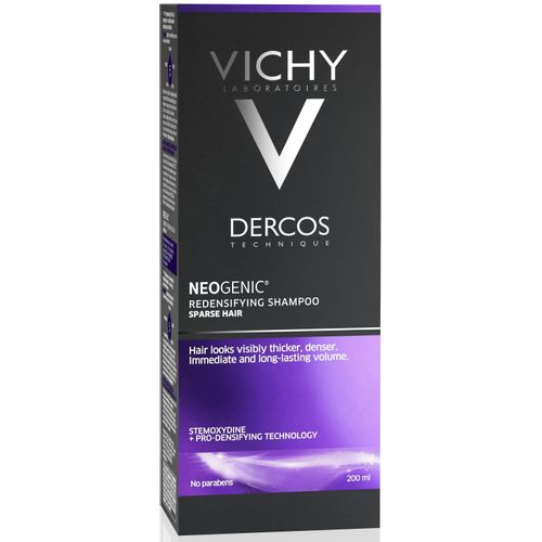 VICHY DERCOS Текник Неоженик укрепляющий шампунь 200 мл.