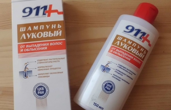 911 Луковый шампунь от выпадения волос экстренная помощь150 мл