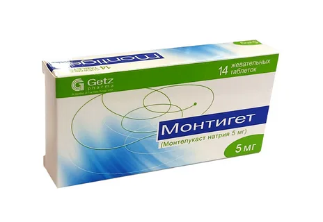 Монтигет 5 мг №14 табл.жев.